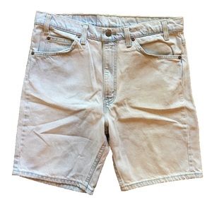 70s Vtg Levi's High Waist Light Blue Jean Shorts